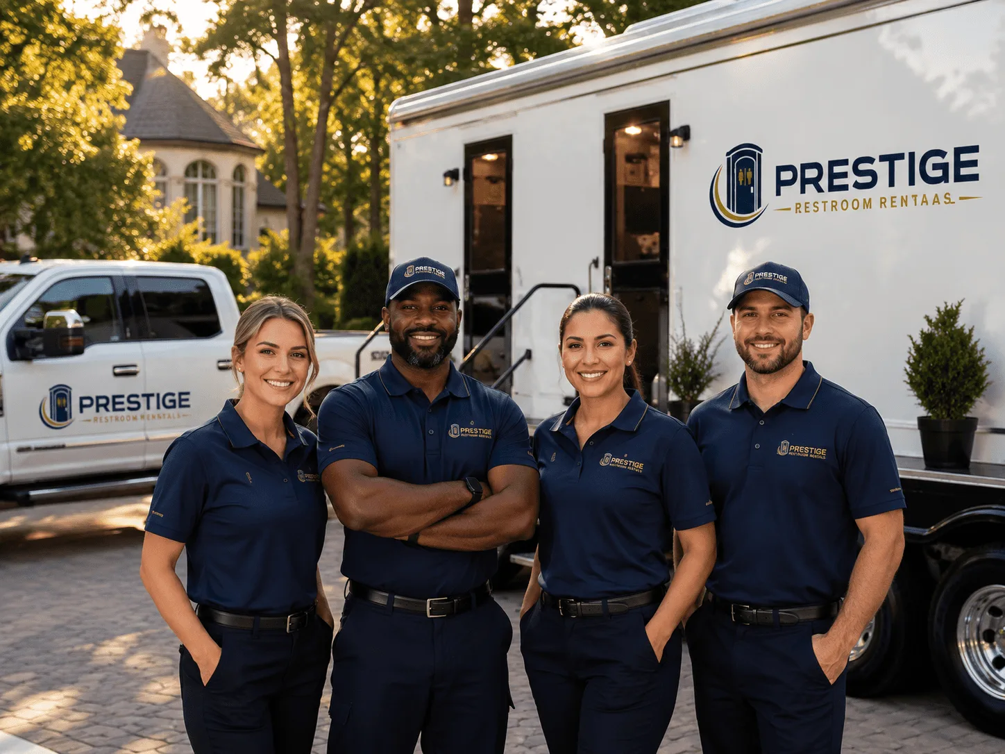 Trusted Luxury Portable Restrooms company in Gladys, VA